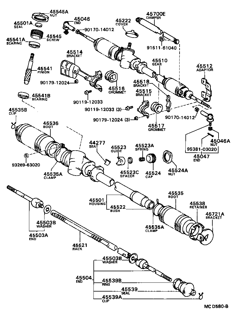 44211-32050 HOUSING, CONTROL VALVE product image