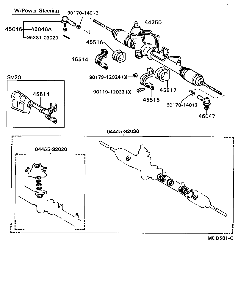 44211-32050 HOUSING, CONTROL VALVE product image