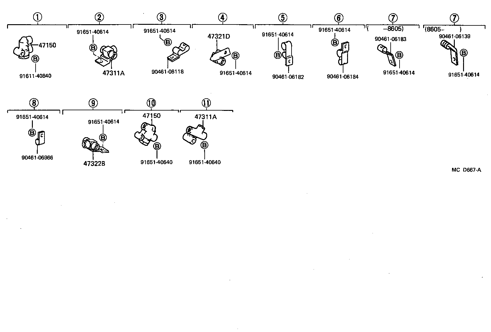 47150-17030 VALVE ASSY, PROPORTIONING product image