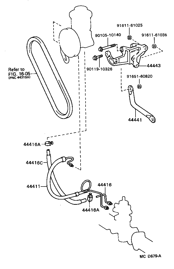 44402-22150 COOLER SUB-ASSY, POWER STEERING OIL, NO.1 product image