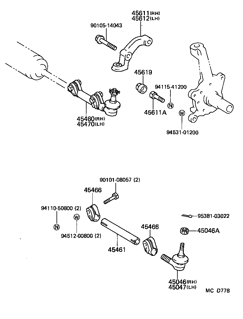 44105-26010 HOUSING SUB-ASSY, VALVE product image