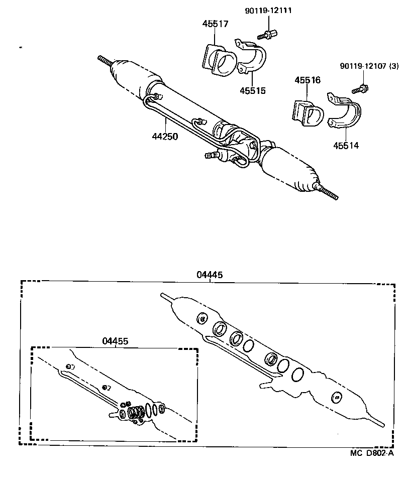 44105-26010 HOUSING SUB-ASSY, VALVE product image