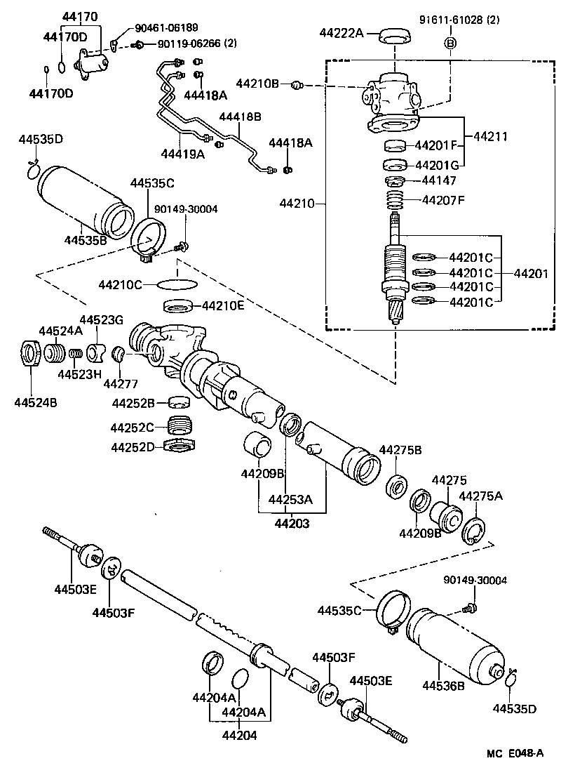 44022-14010 HOUSING, CONTROL VALVE product image