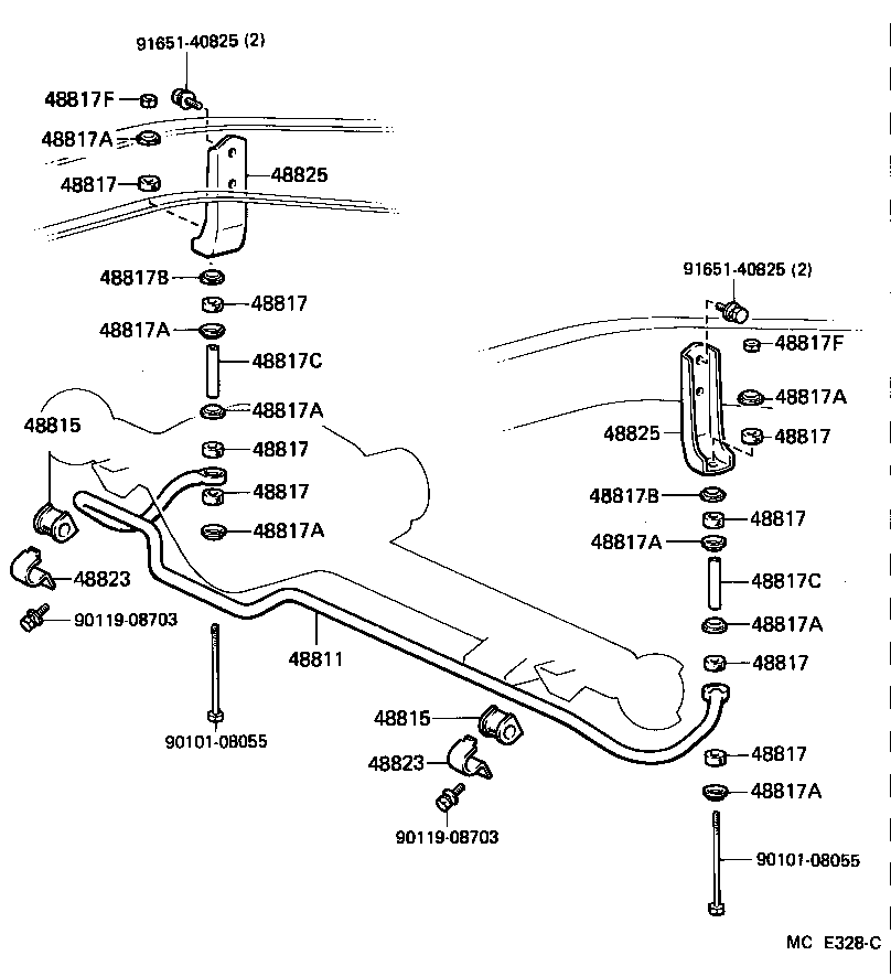 48112-60460 LEAF, FRONT SPRING, NO.2 product image