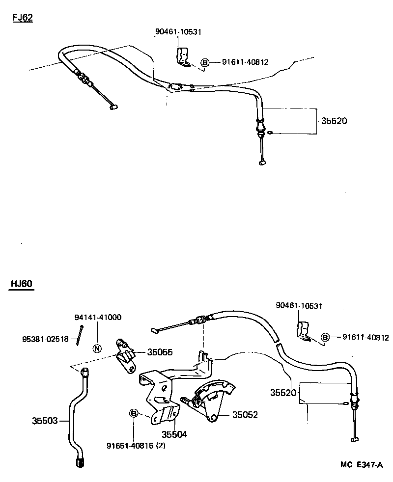 35505-36020 LEVER SUB-ASSY, MANUAL VALVE product image