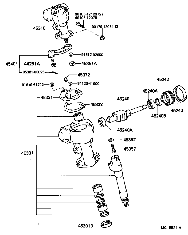 44111-30070 SHAFT, CROSS product image