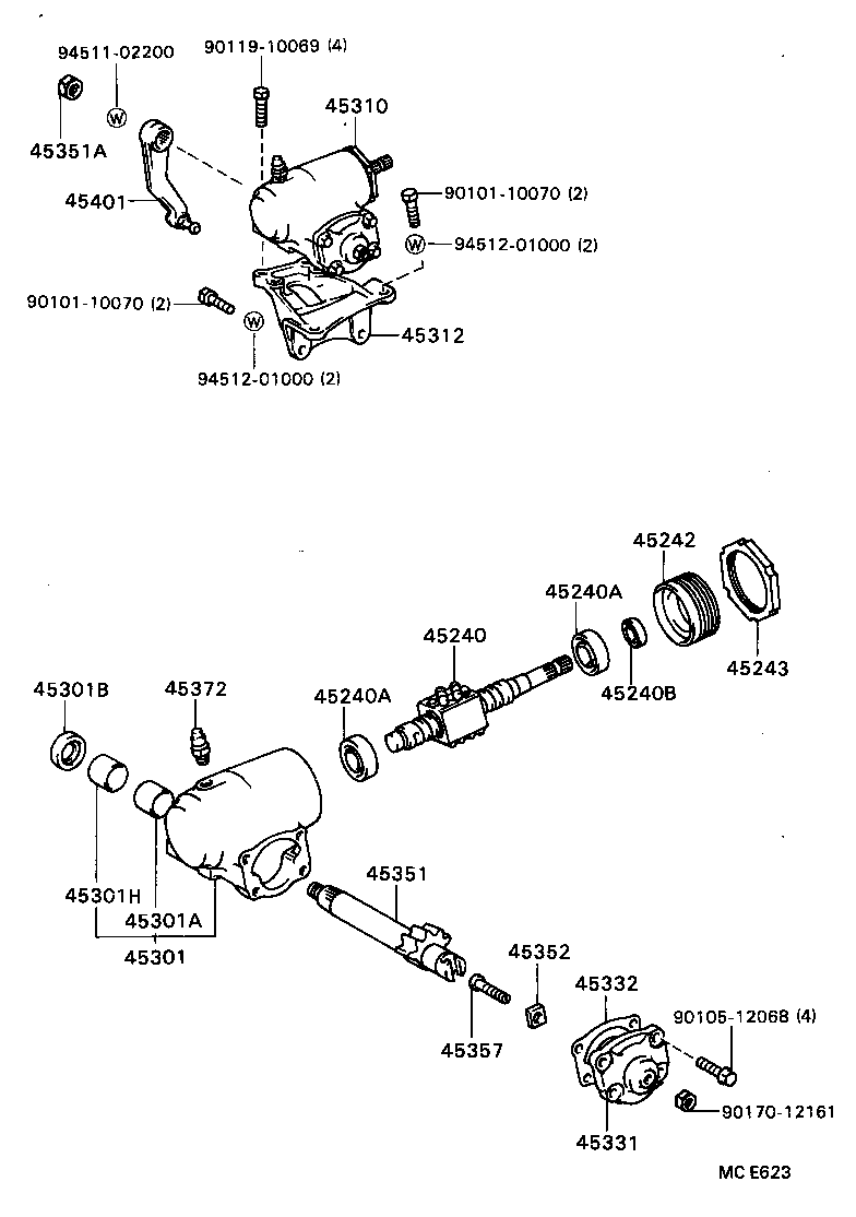 45466-55020 CLAMP, TIE ROD END product image
