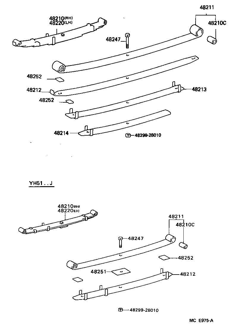90117-14027 BOLT, U(FOR REAR SPRING) product image
