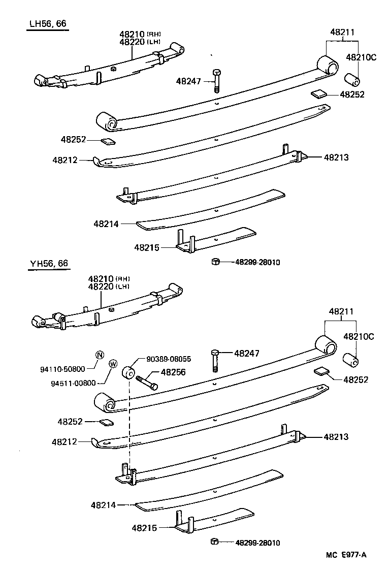 90117-14027 BOLT, U(FOR REAR SPRING) product image