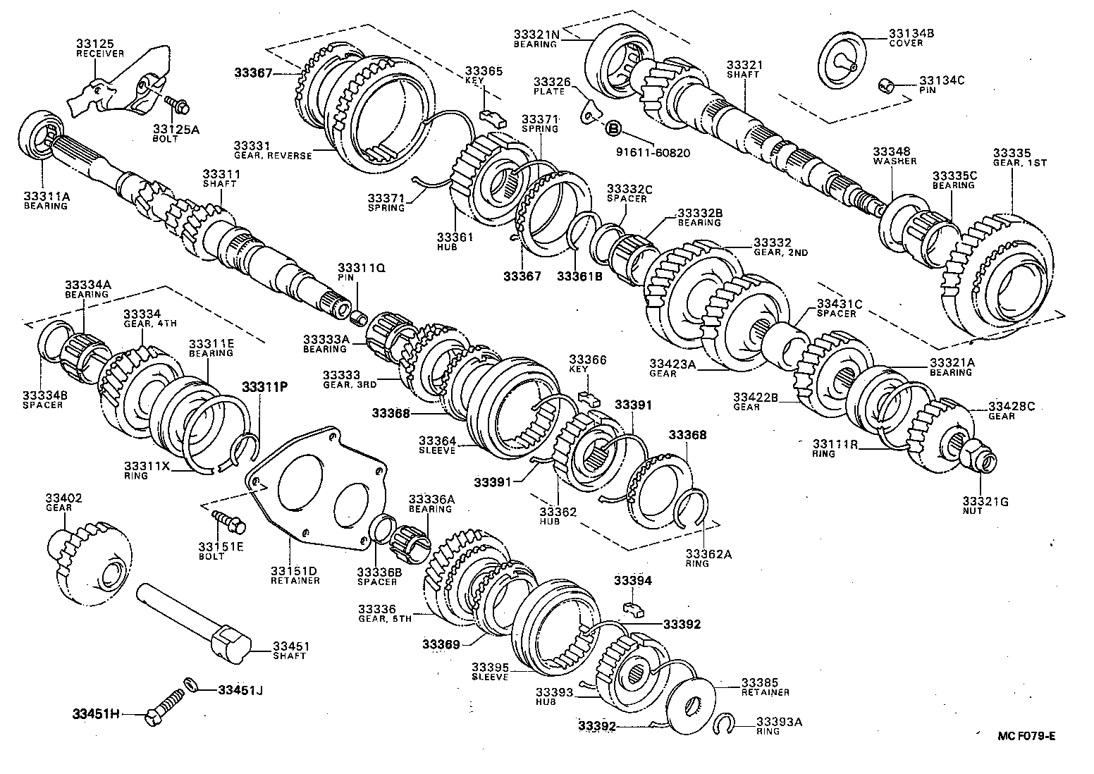 33032-20060 GEAR, 1ST product image