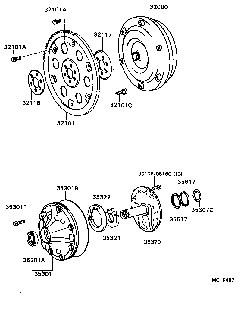 32000-30220 CONVERTER ASSY, TORQUE product image