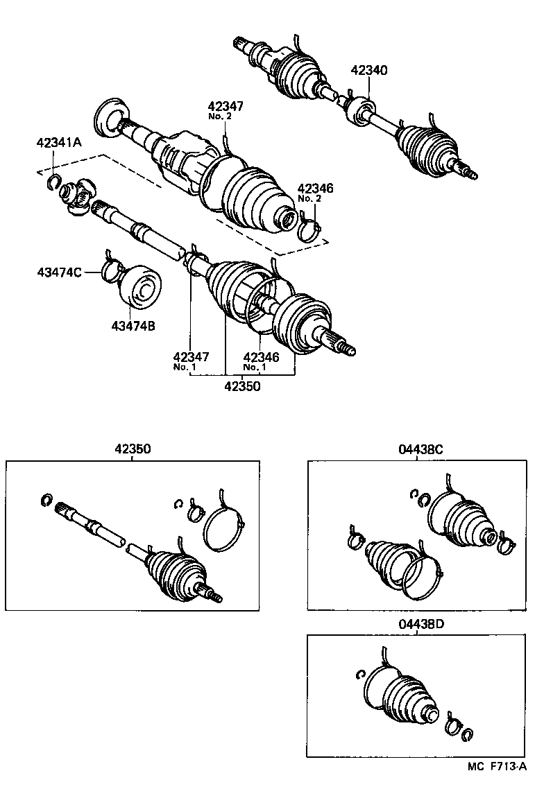 41336-17020 COVER, DUST(FOR DIFFERENTIAL SIDE GEAR SHAFT) product image
