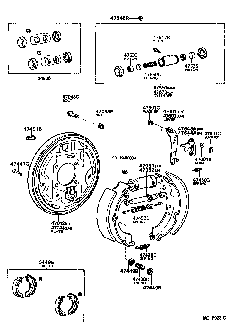 47547-26010 PLUG, BLEEDER(FOR DRUM BRAKE, REAR) product image