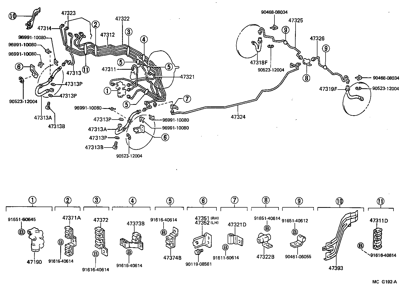 44510-14040 ACTUATOR ASSY, BRAKE product image