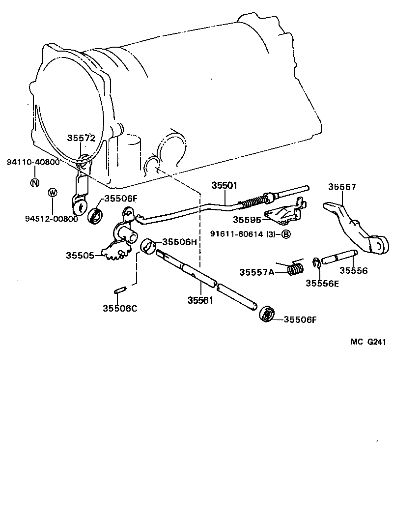 35520-14090 CABLE ASSY, THROTTLE product image
