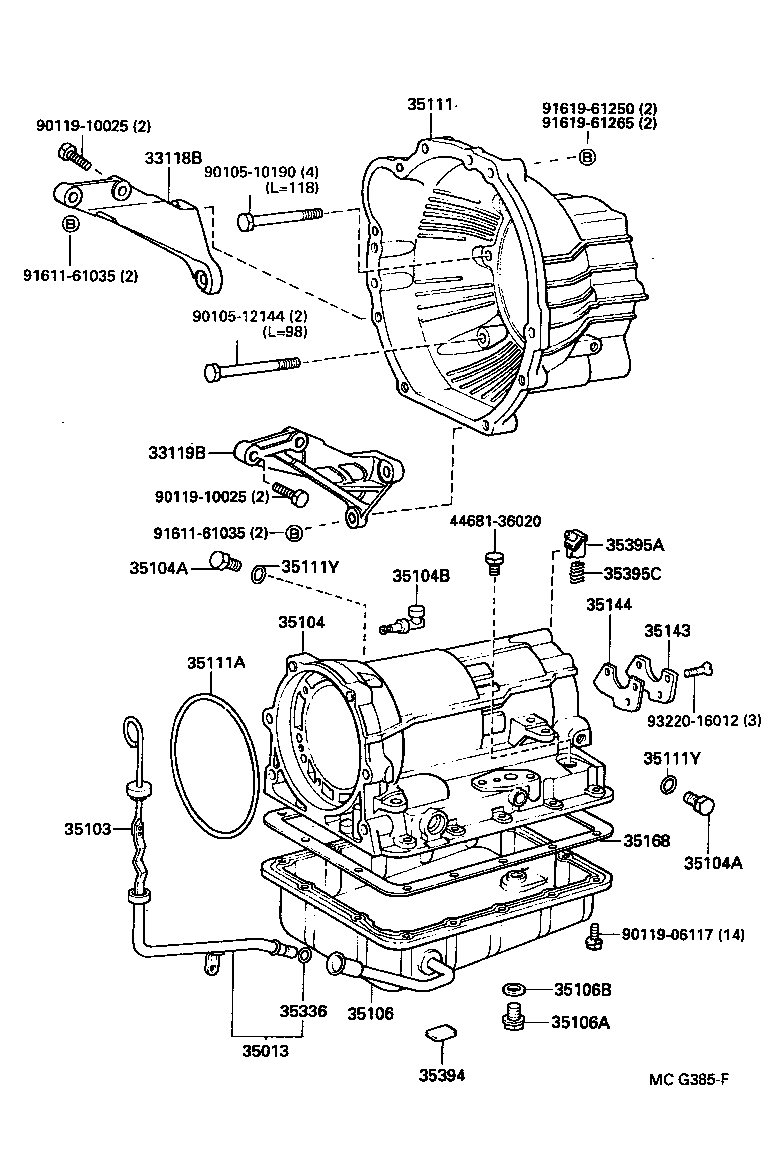 35106-35040 PAN SUB-ASSY, AUTOMATIC TRANSMISSION OIL product image