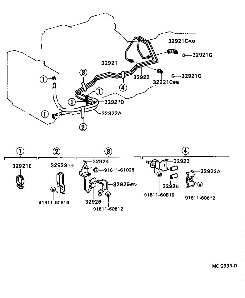 32922-28090 TUBE, OIL COOLER OUTLET, NO.1 product image
