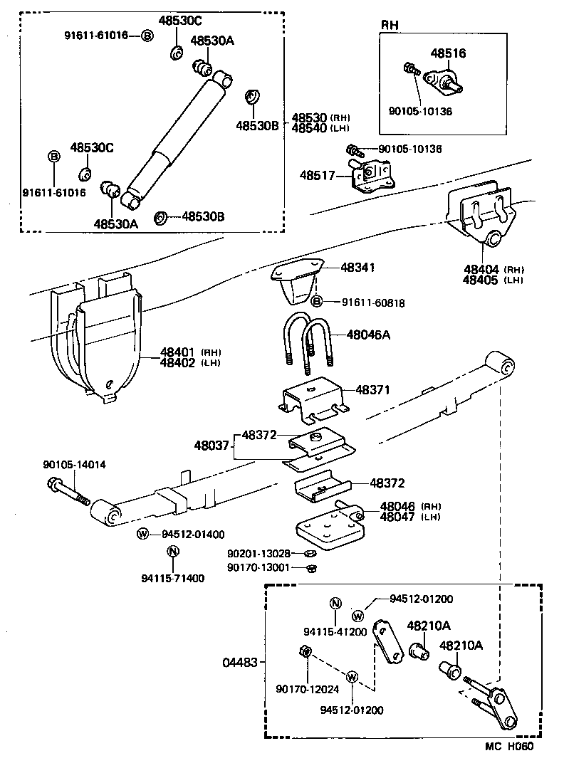 48231-27110 SPRING, COIL, REAR product image