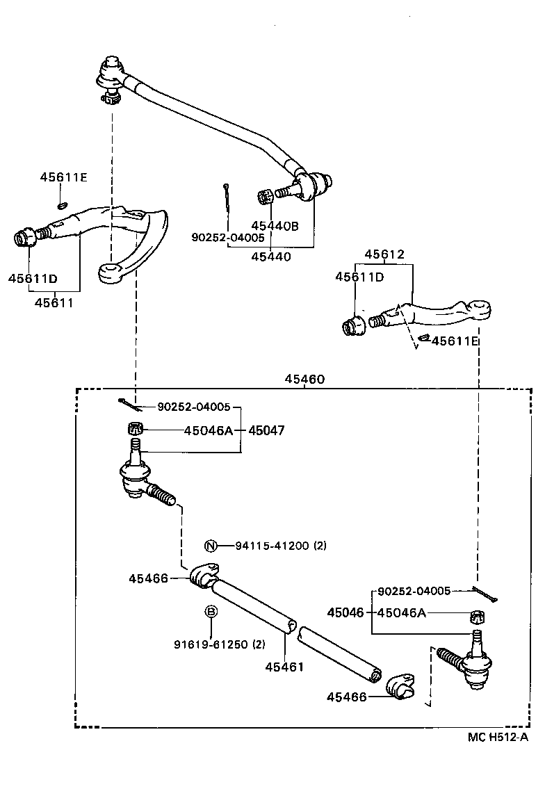44110-36241 GEAR ASSY, POWER STEERING product image
