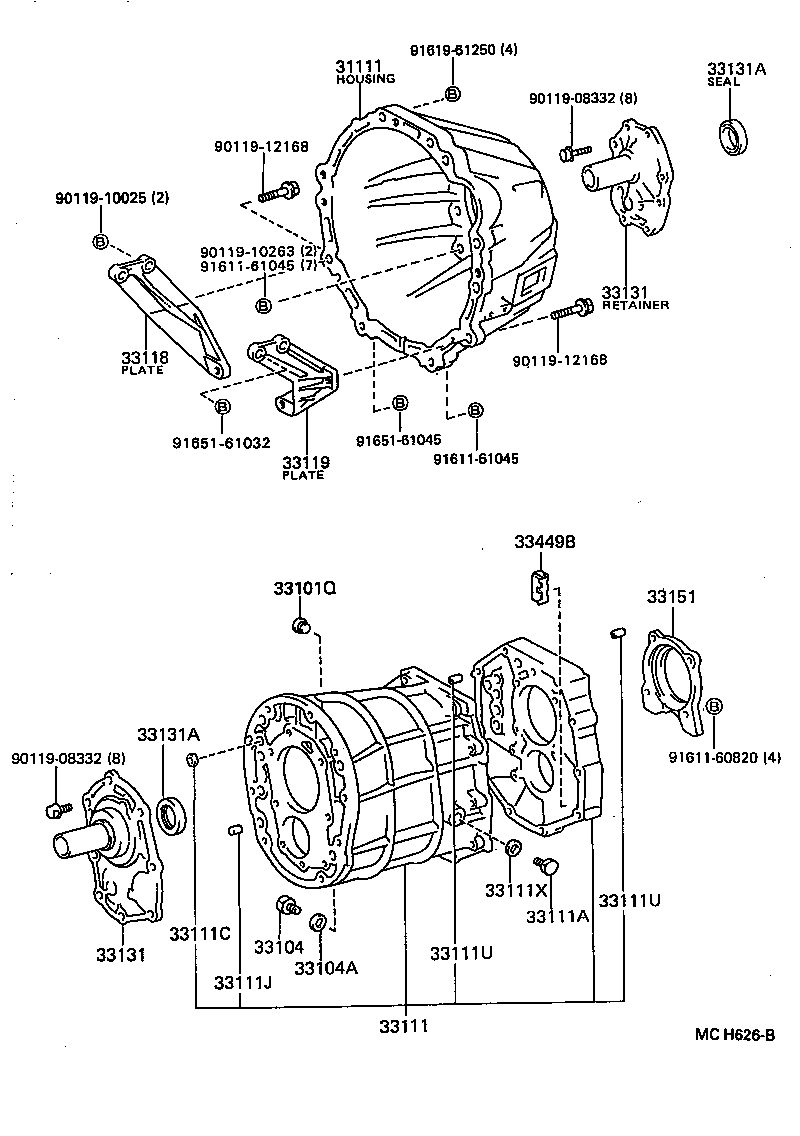 33119-60050 PLATE, STIFFENER, LH(MTM) product image