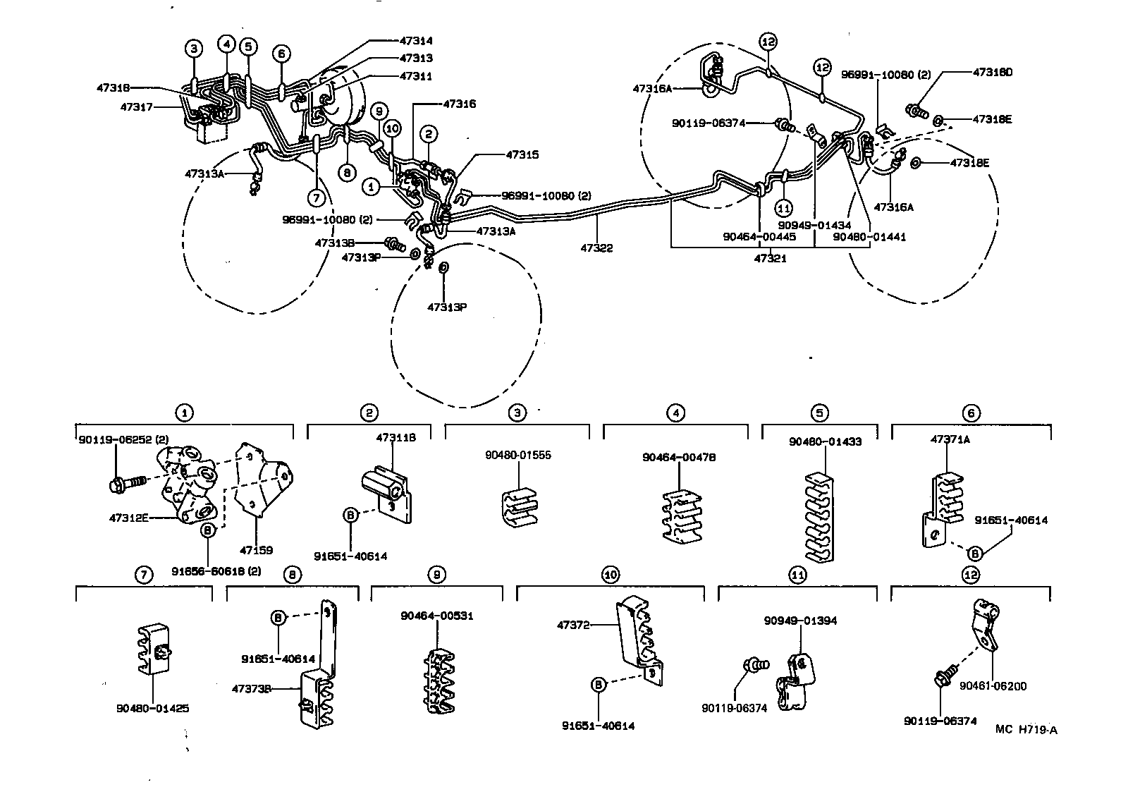 44510-13011 ACTUATOR ASSY, BRAKE product image