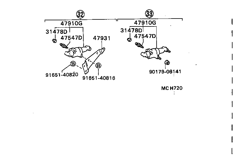 44551-36020 TUBE, BRAKE ACTUATOR, NO.1 product image