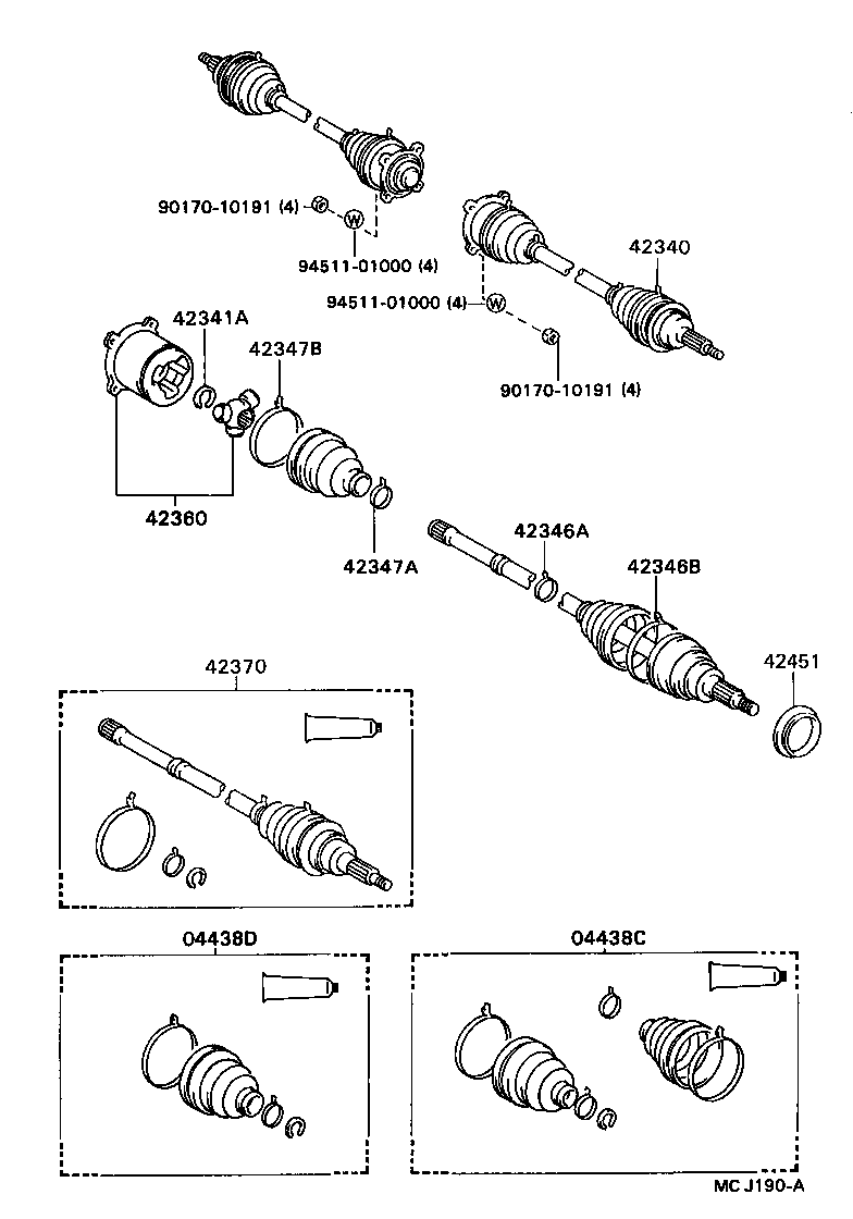 42431-20150 DISC, REAR product image