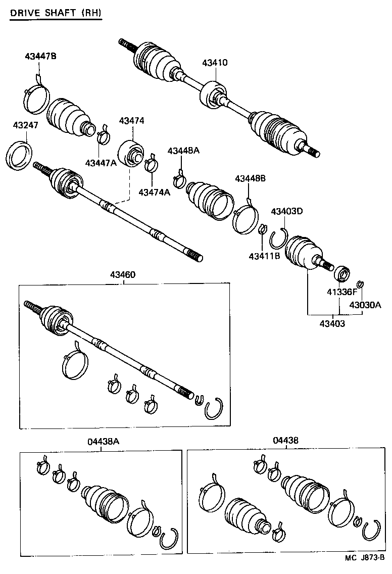 43247-10020 DEFLECTOR, FRONT WHEEL BEARING DUST, NO.2 product image