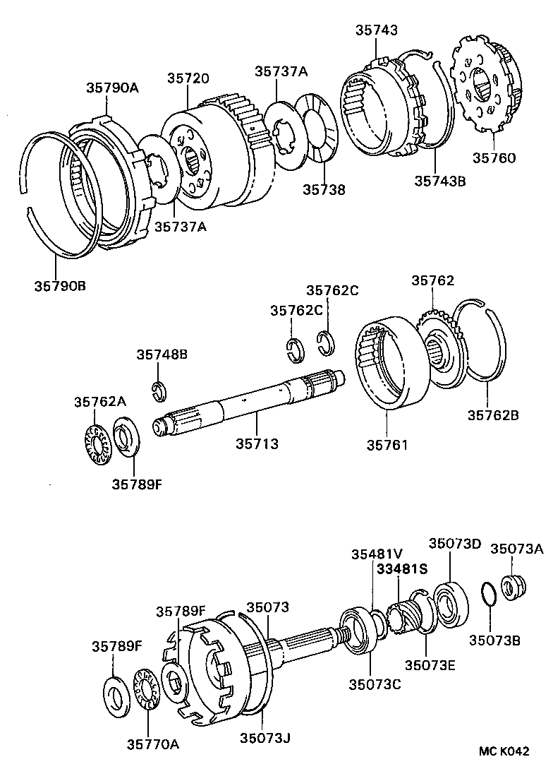 33481-36200 GEAR, SPEEDOMETER DRIVE (ATM) product image