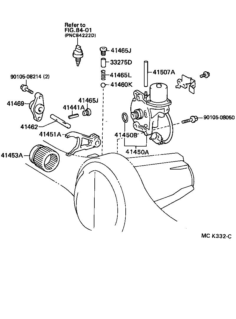 41110-60280 CARRIER ASSY, DIFFERENTIAL, FRONT product image