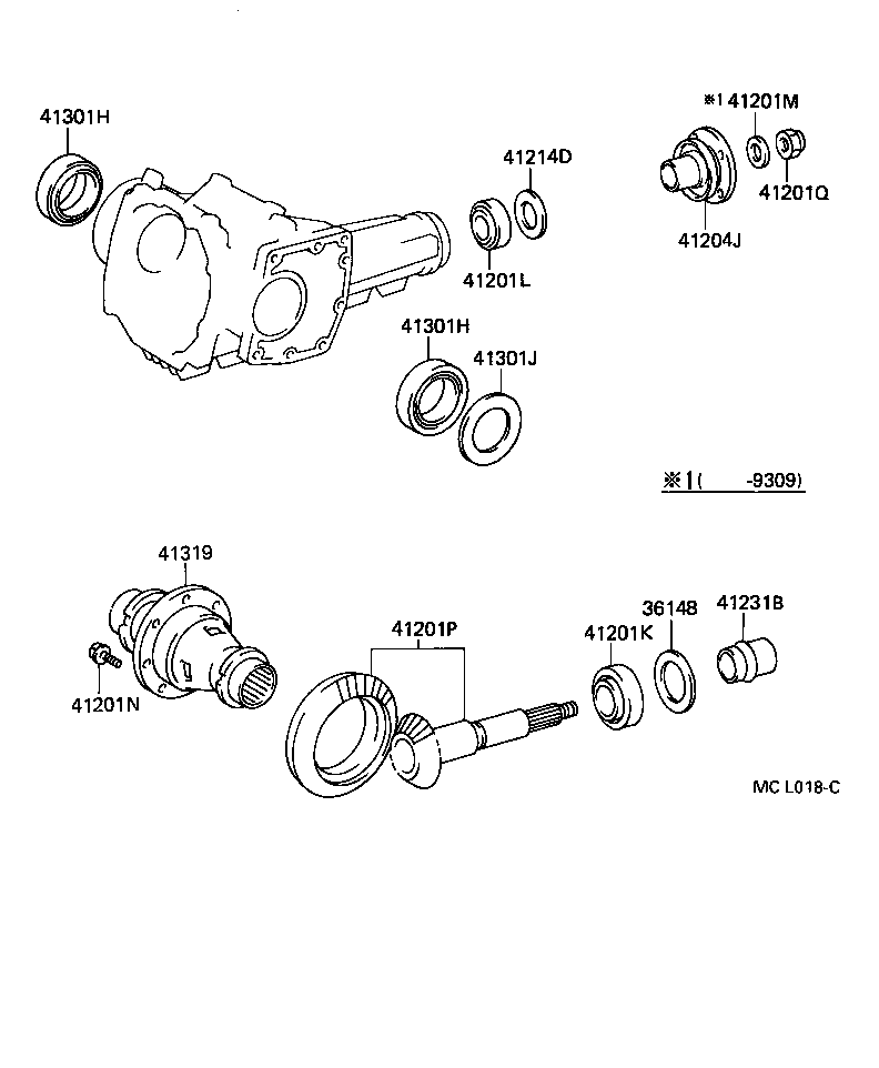 90564-55009 WASHER, PLATE(FOR RING GEAR MOUNTING CASE) product image