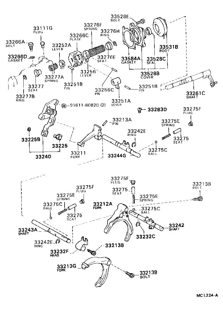 33211-12031 FORK, REVERSE SHIFT product image