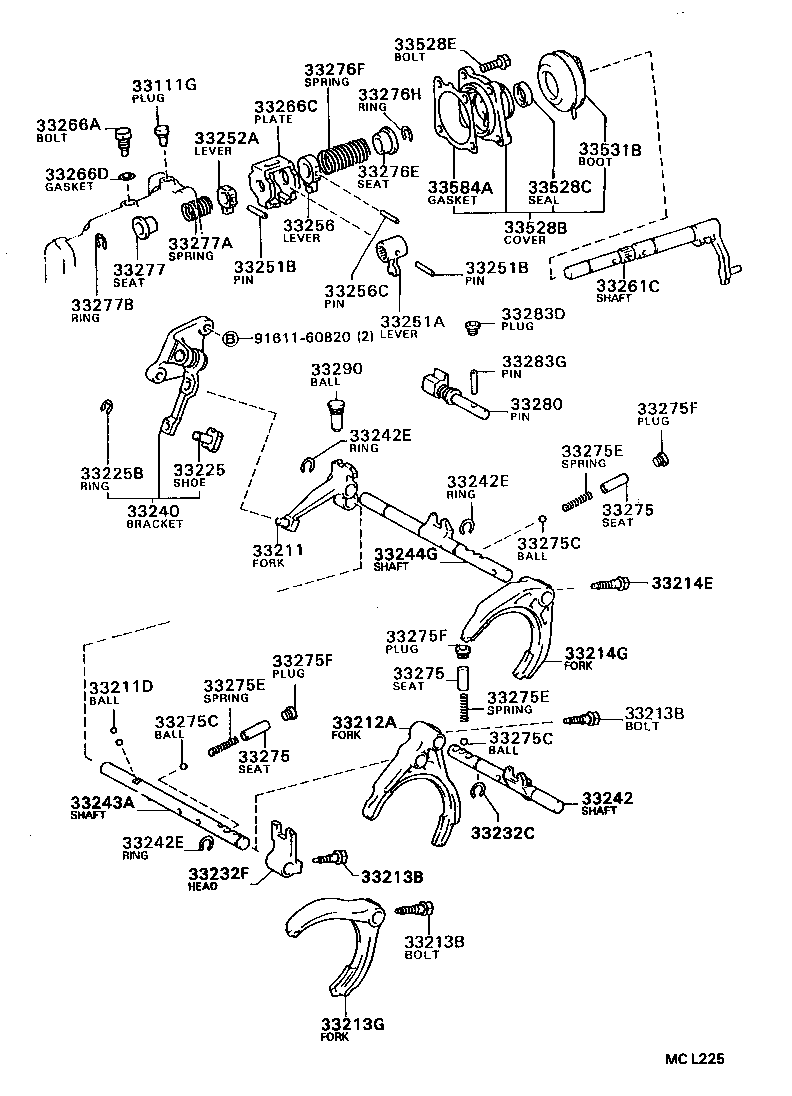33211-12031 FORK, REVERSE SHIFT product image