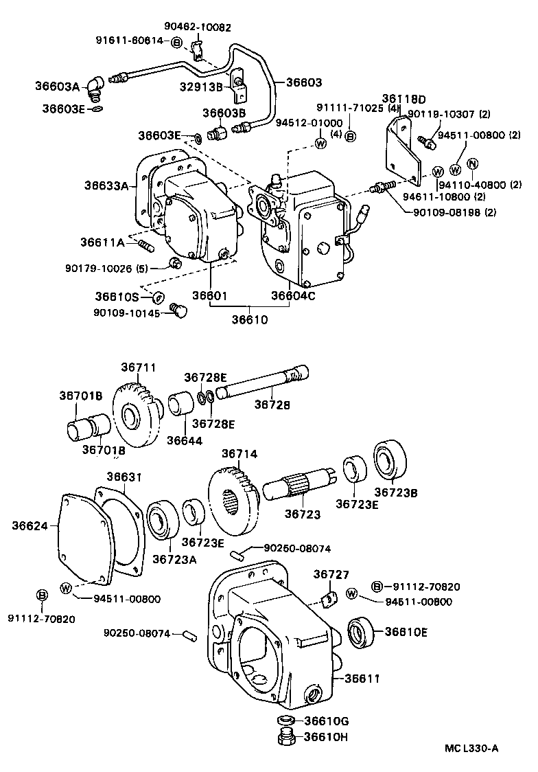 36714-36060 GEAR, POWER TAKE-OFF OUTPUT product image