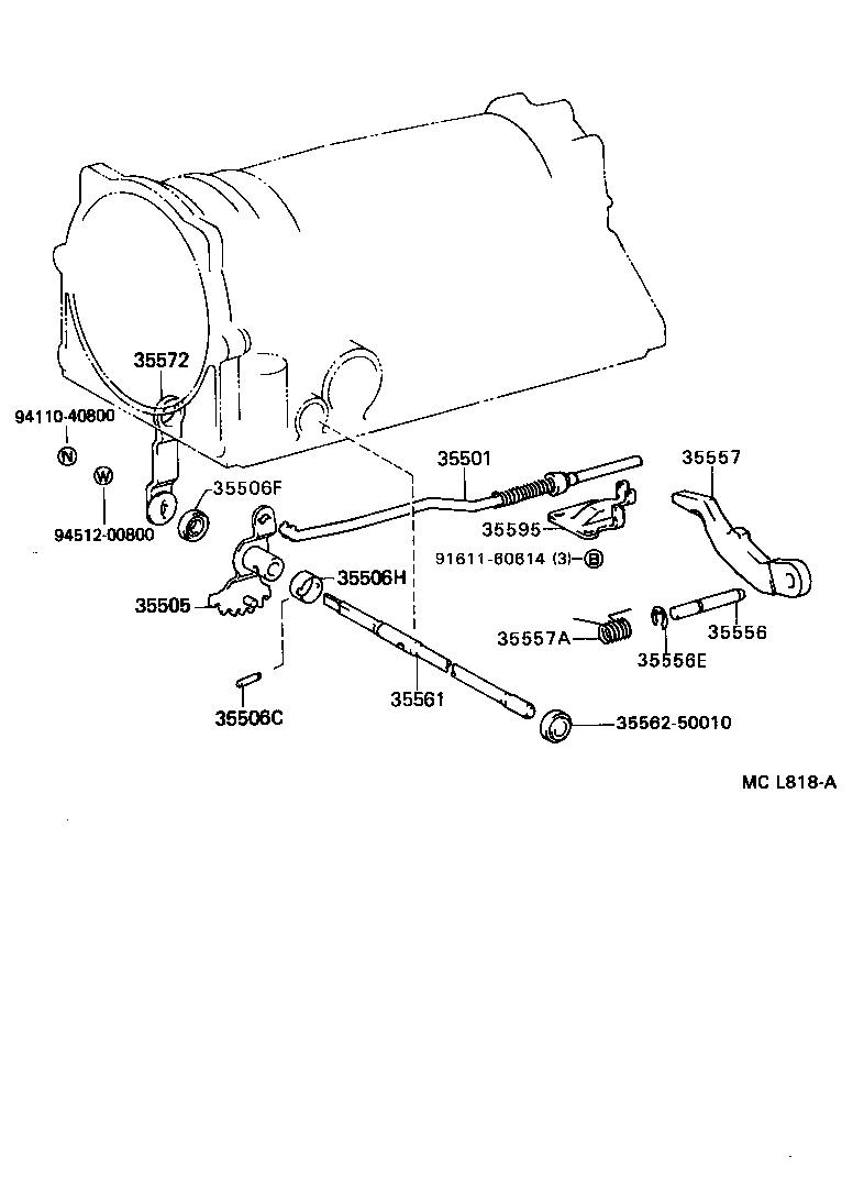 35520-30190 CABLE ASSY, THROTTLE product image