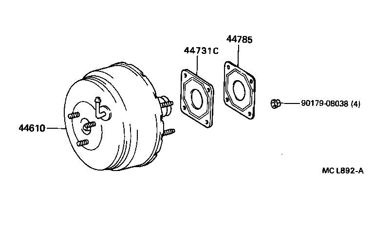 44773-12640 HOSE, UNION TO CHECK VALVE product image