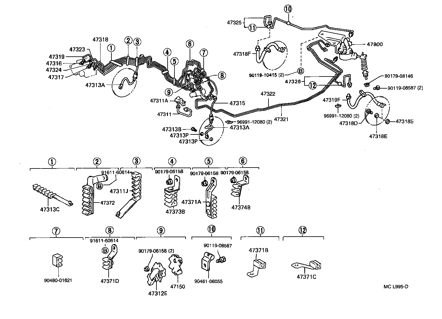 47150-12260 VALVE ASSY, PROPORTIONING product image