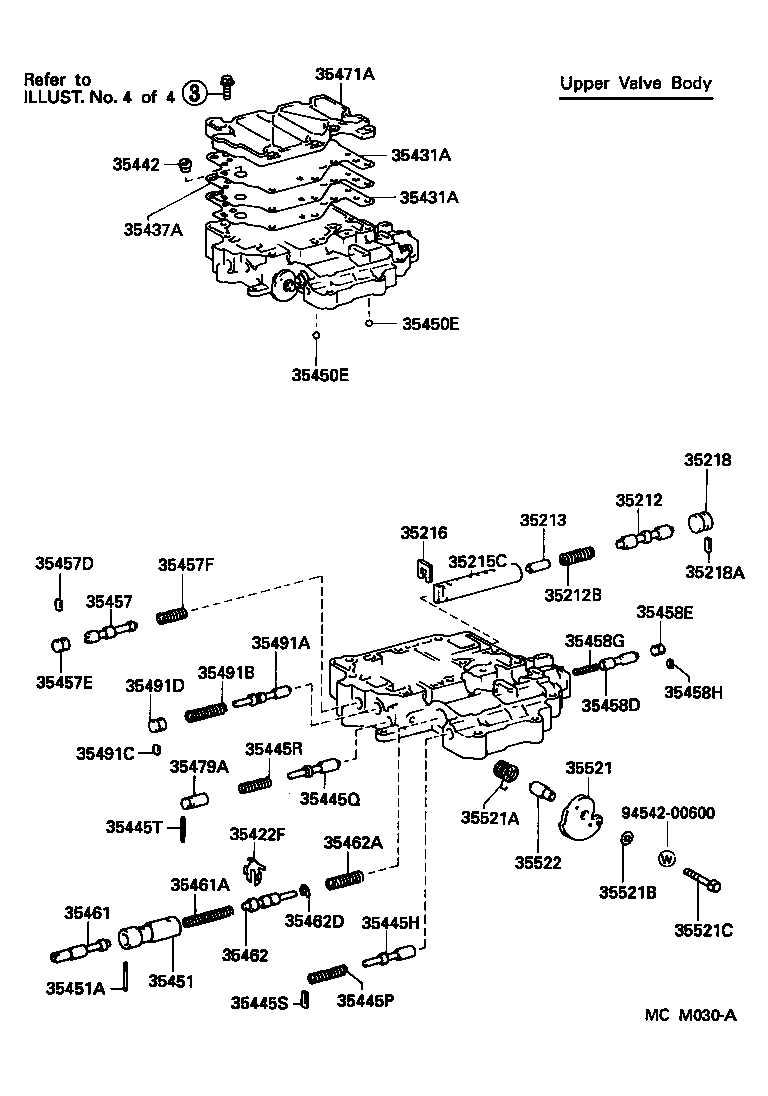 35211-33010 SLEEVE, LOCK UP CONTROL VALVE product image