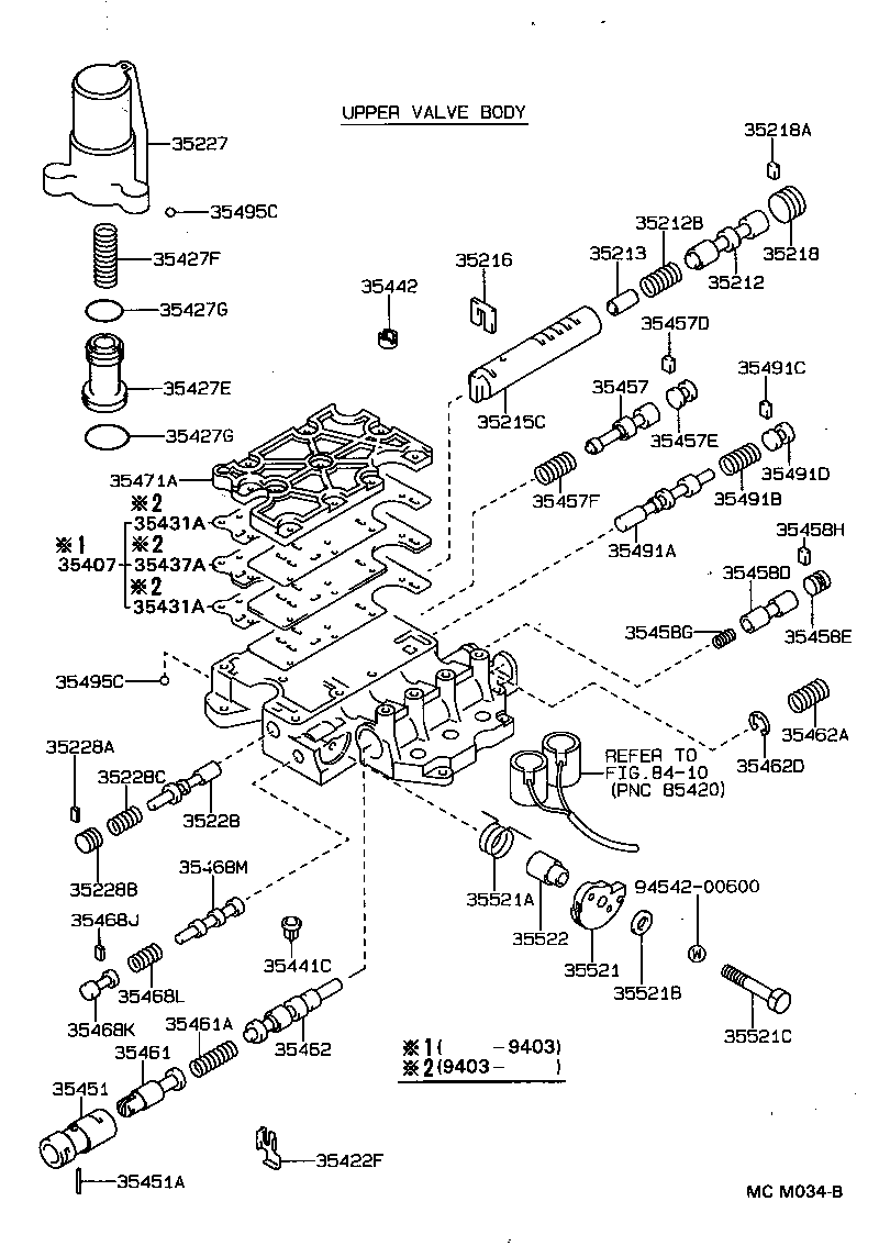 35211-33010 SLEEVE, LOCK UP CONTROL VALVE product image