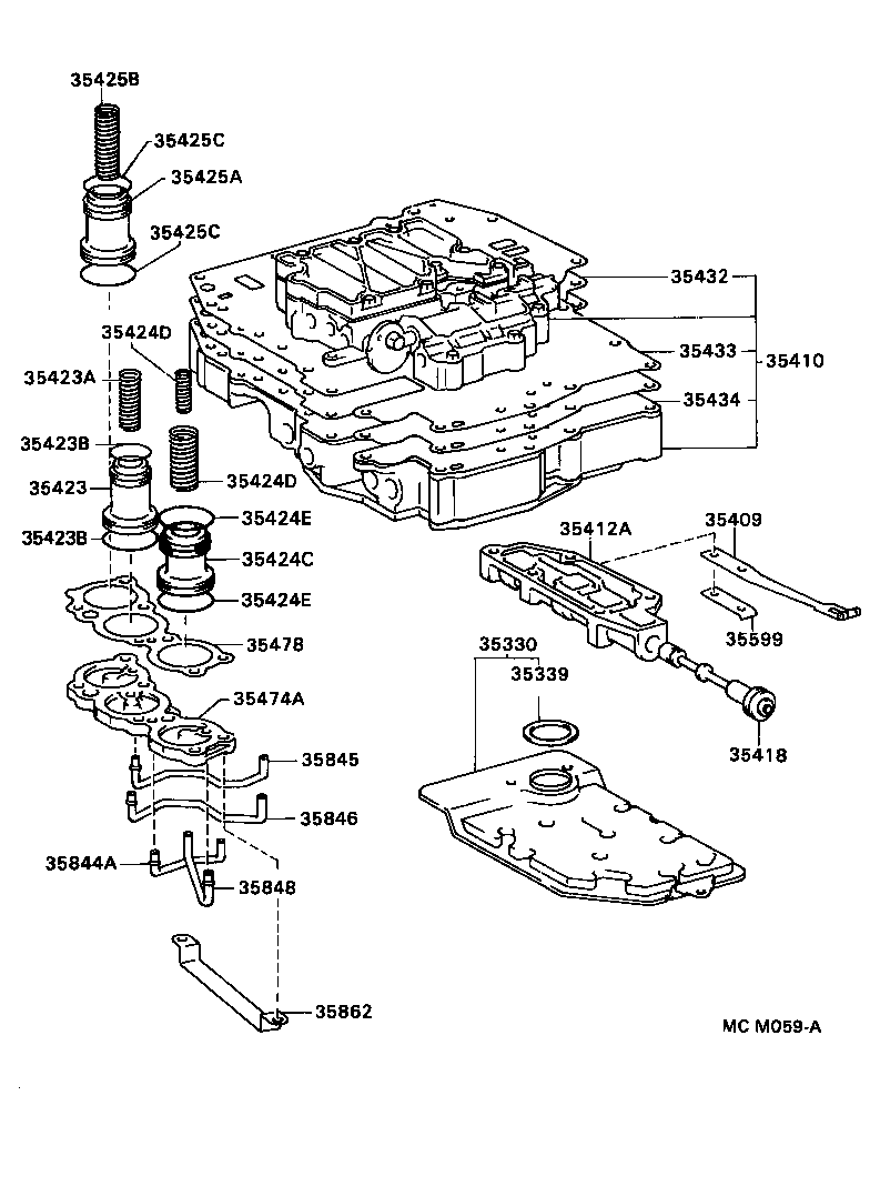 35196-12030 CLAMP, TRANSAXLE APPLY TUBE, NO.2 product image
