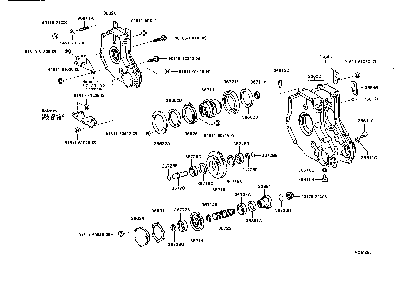 36714-36060 GEAR, POWER TAKE-OFF OUTPUT product image