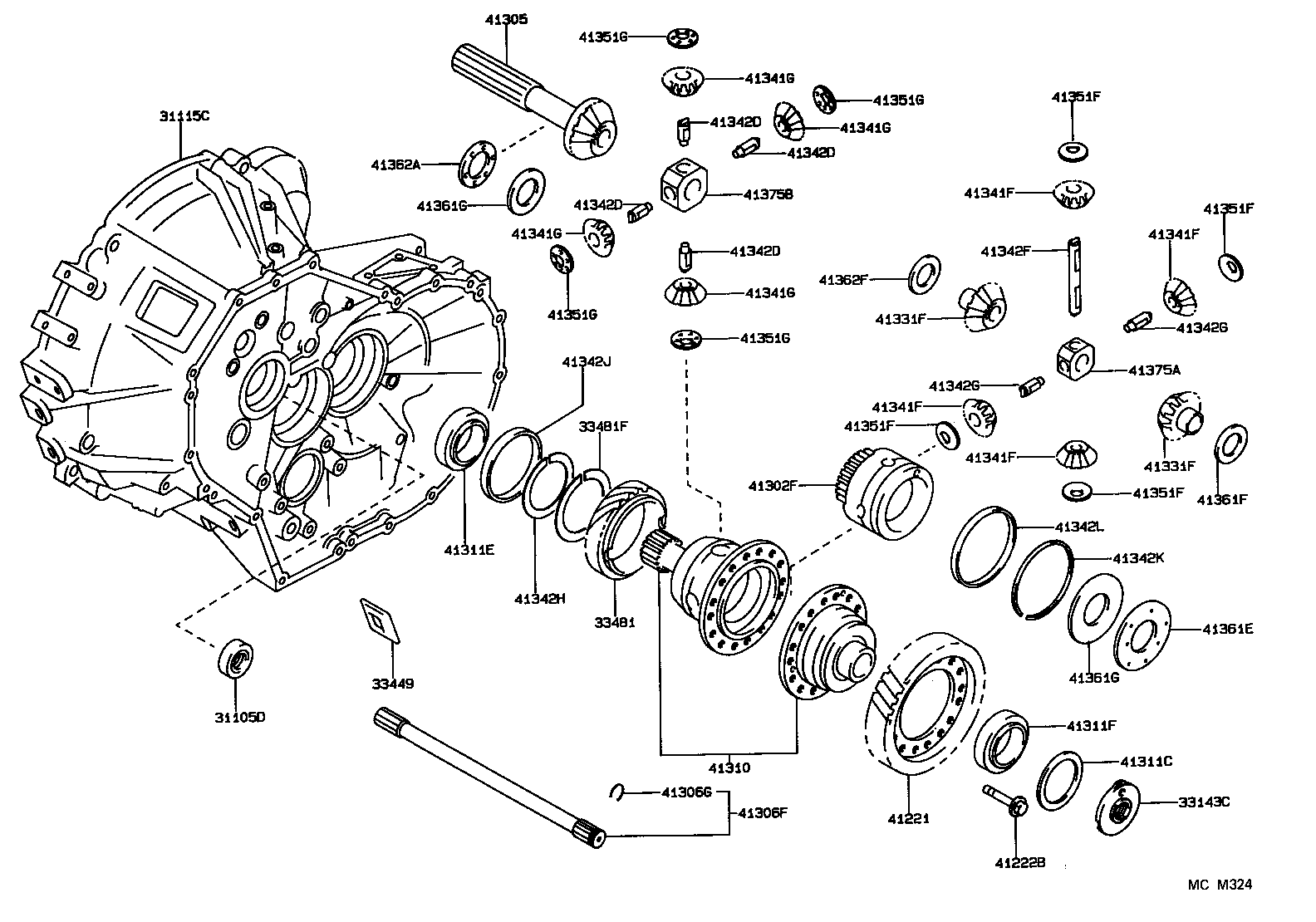 35105-12012 HOUSING, TRANSAXLE product image