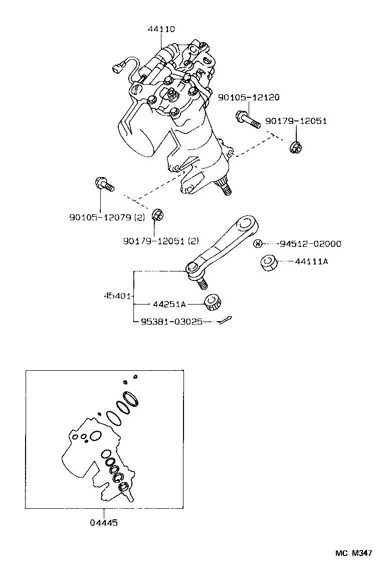 44111-30080 SHAFT, CROSS product image