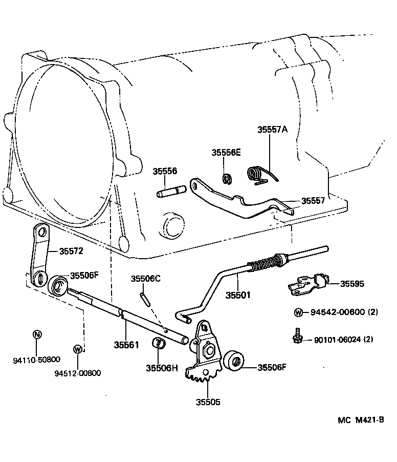 35520-30240 CABLE ASSY, THROTTLE product image