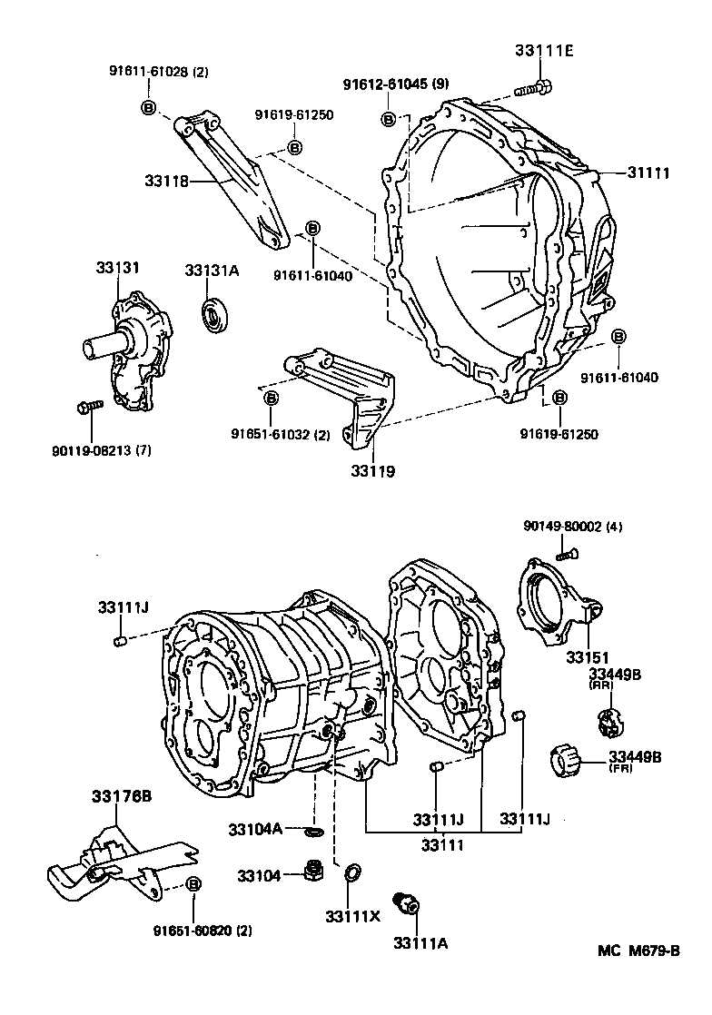31111-22112 HOUSING, CLUTCH product image