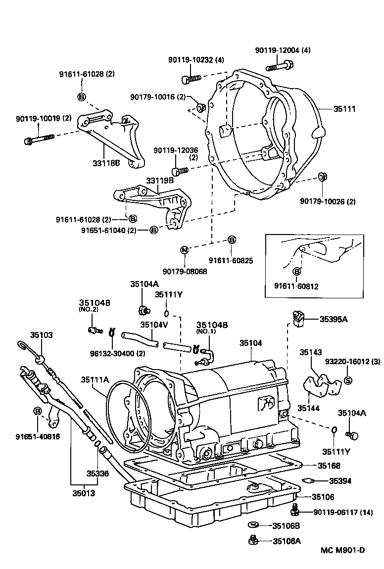 35111-28030 HOUSING, AUTOMATIC TRANSMISSION product image