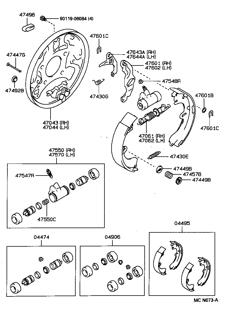 47547-05010 PLUG, BLEEDER(FOR DRUM BRAKE, REAR) product image