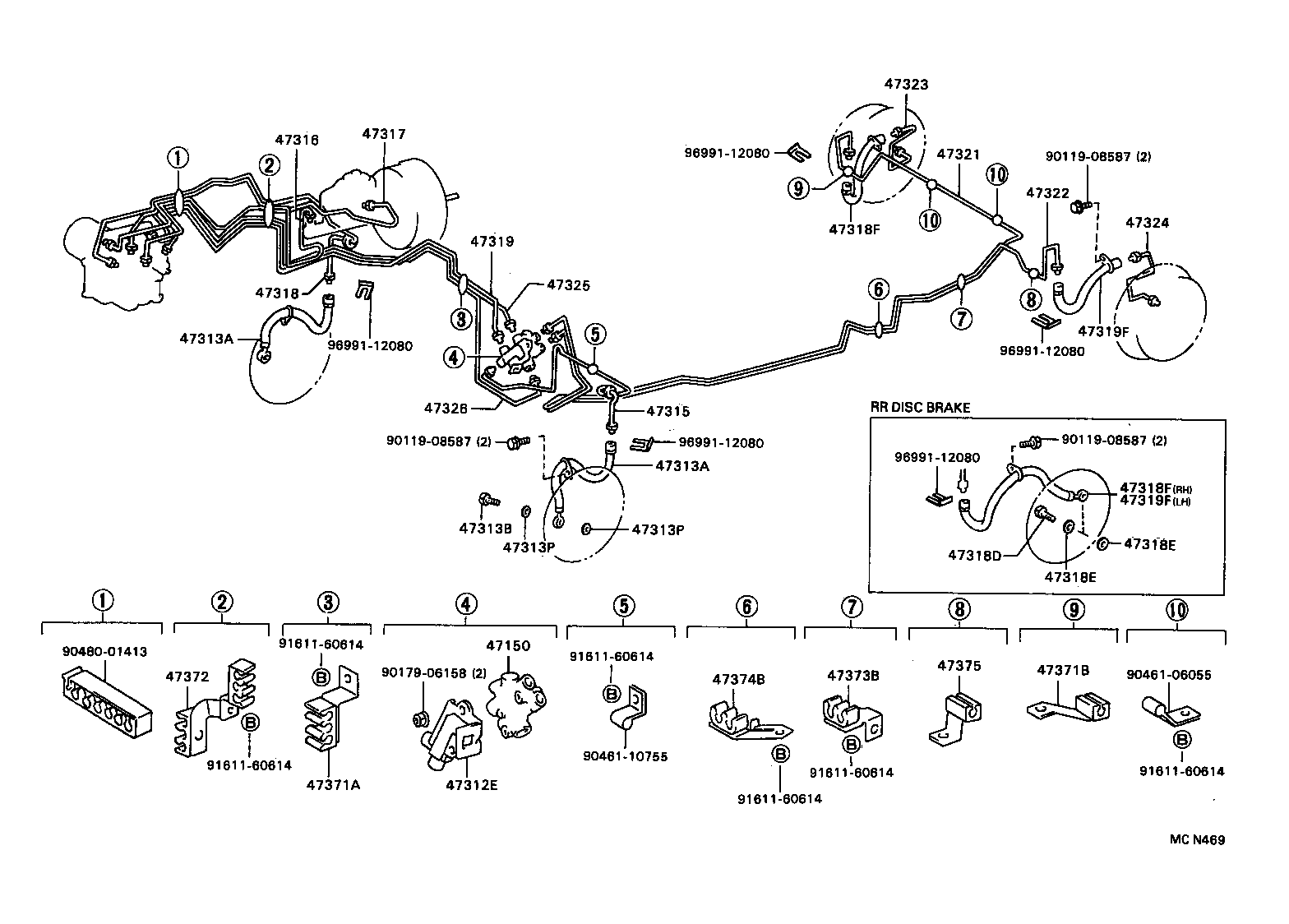 44510-32040 ACTUATOR ASSY, BRAKE product image