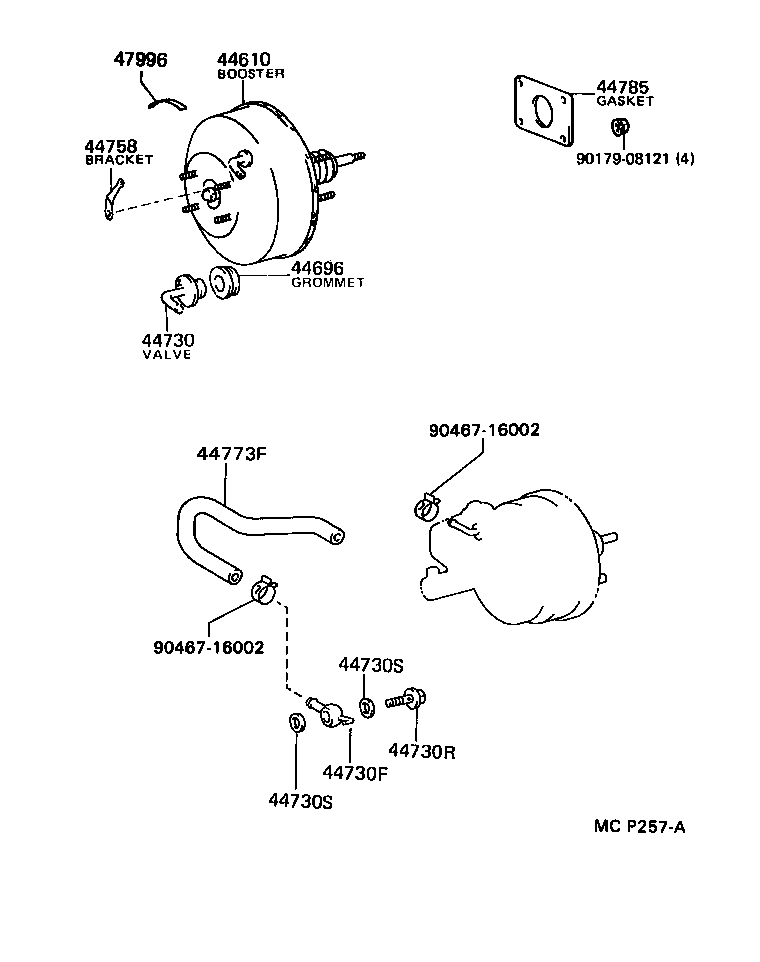 44610-3A030 BOOSTER ASSY, BRAKE product image
