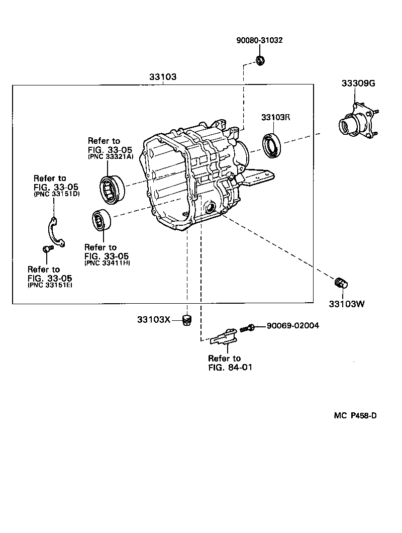 90080-31029 SEAL, OIL(FOR MANUAL TRANSMISSION EXTENSION HOUSING) product image